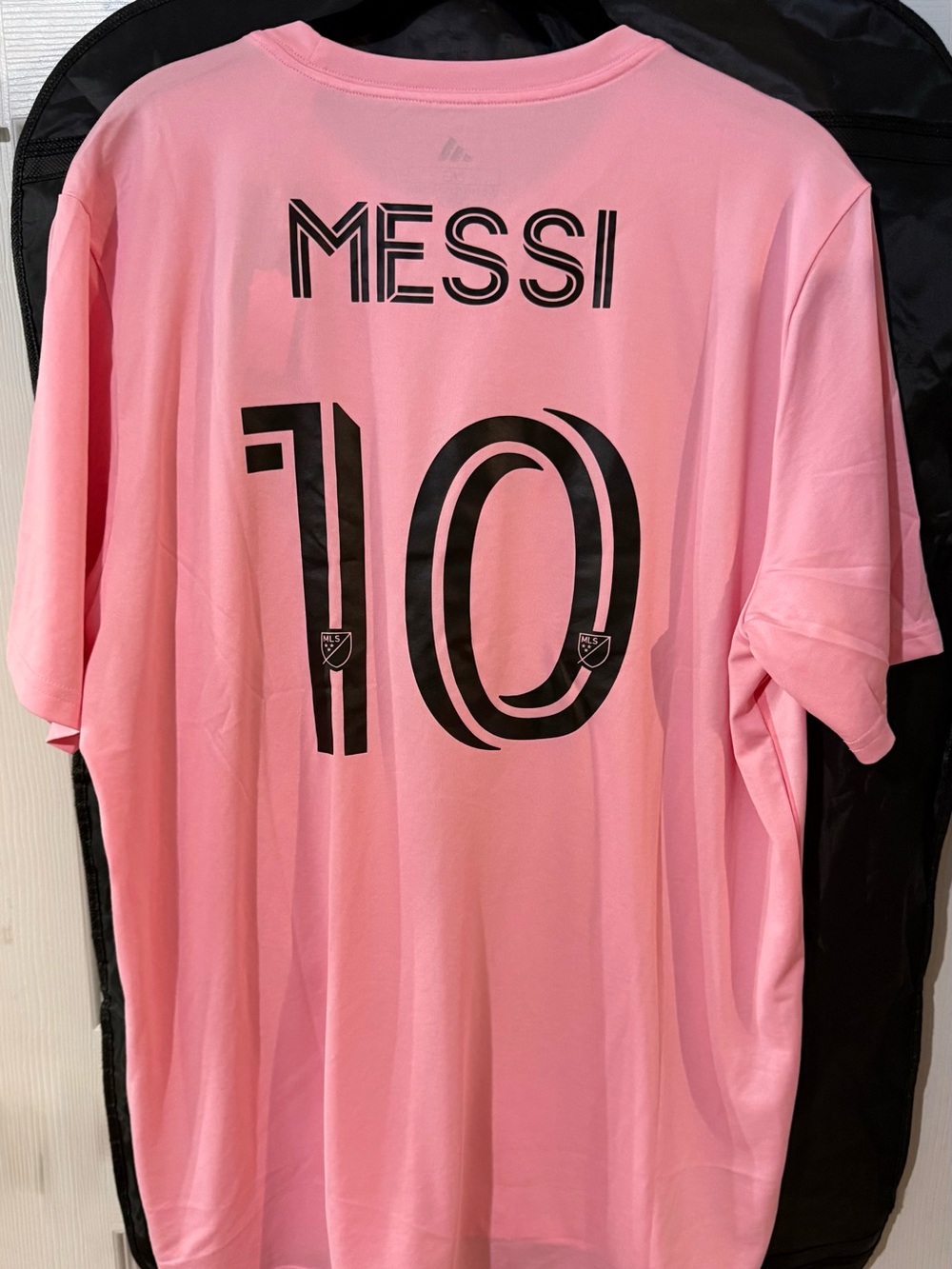 adidas Miami Pink Striped Soccer Jersey